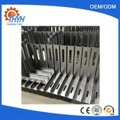 Laserskårne stemplede metalpladedele